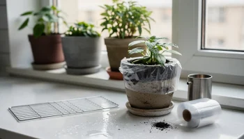 Maistinis plėvelės naudojimas vazonuose: kodėl ją rekomenduoja ir kam ji tinka