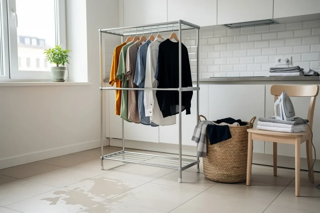 Nebenaudok džiovyklos stovo: taip skalbiniai išdžius akimirksniu