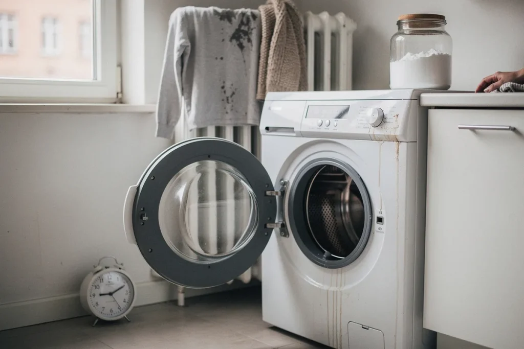 Rekomenduoja laikytis „30 minučių taisyklės“, kai įjungiame skalbimo mašiną: „Atgalinis skaičiavimas prasideda“