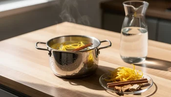 Virinti citrinos žieves, cinamoną ir imbierą: kodėl tai rekomenduojama ir kam tai naudinga